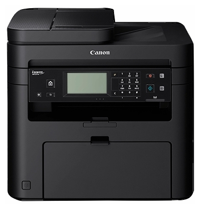 

МФУ лазерный Canon i-SENSYS MF237w, A4, ч/б, 23стр/мин (A4 ч/б), 1200x1200 dpi, АПД-35 листов, факс, сетевой, Wi-Fi, USB (1418C169/1418C030/1418C161), MF237w