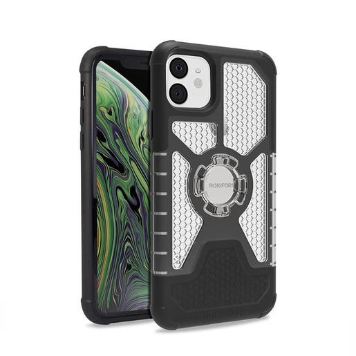 

Чехол-накладка Rokform Crystal Wireless для смартфона Apple iPhone 11, поликарбонат, со встроенным магнитом, прозрачный (306120P)