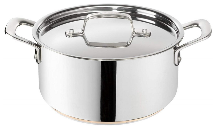 

Кастрюля Tefal Jamie Oliver 3л, сталь, серебристый с крышкой (H8044444), H8044444
