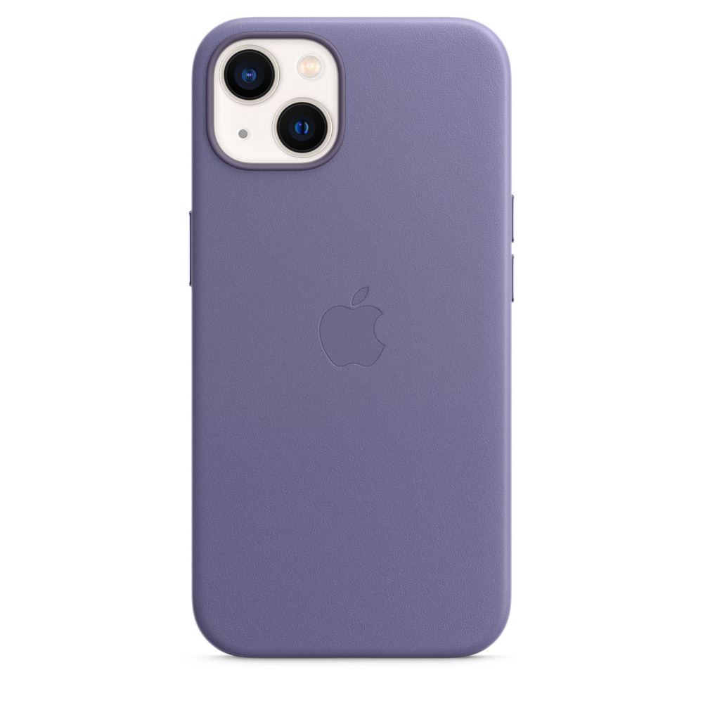 

Чехол-накладка Apple MagSafe Leather Case для смартфона Apple iPhone 13, кожа, сиреневая глициния (MM163ZE/A)