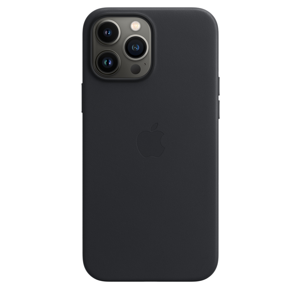 

Чехол-накладка Apple MagSafe Leather Case для смартфона Apple iPhone 13 Pro Max, кожа, темная ночь (MM1R3ZE/A)