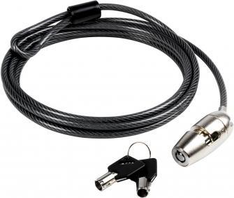 

Замок Kensington с ключом (K64580EE), Серебристый, MicroSaver Keyed Retractable Notebook Lock
