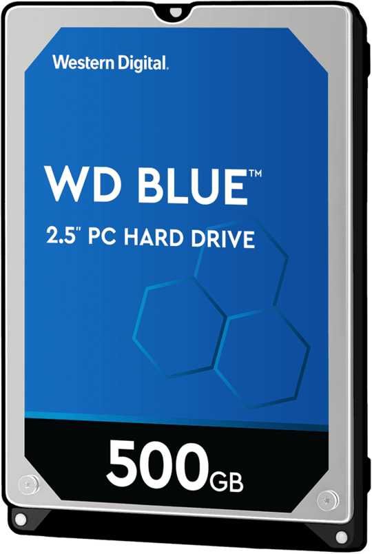 Жесткий диск (HDD) Western Digital 500Gb Blue, 2.5", 5400rpm