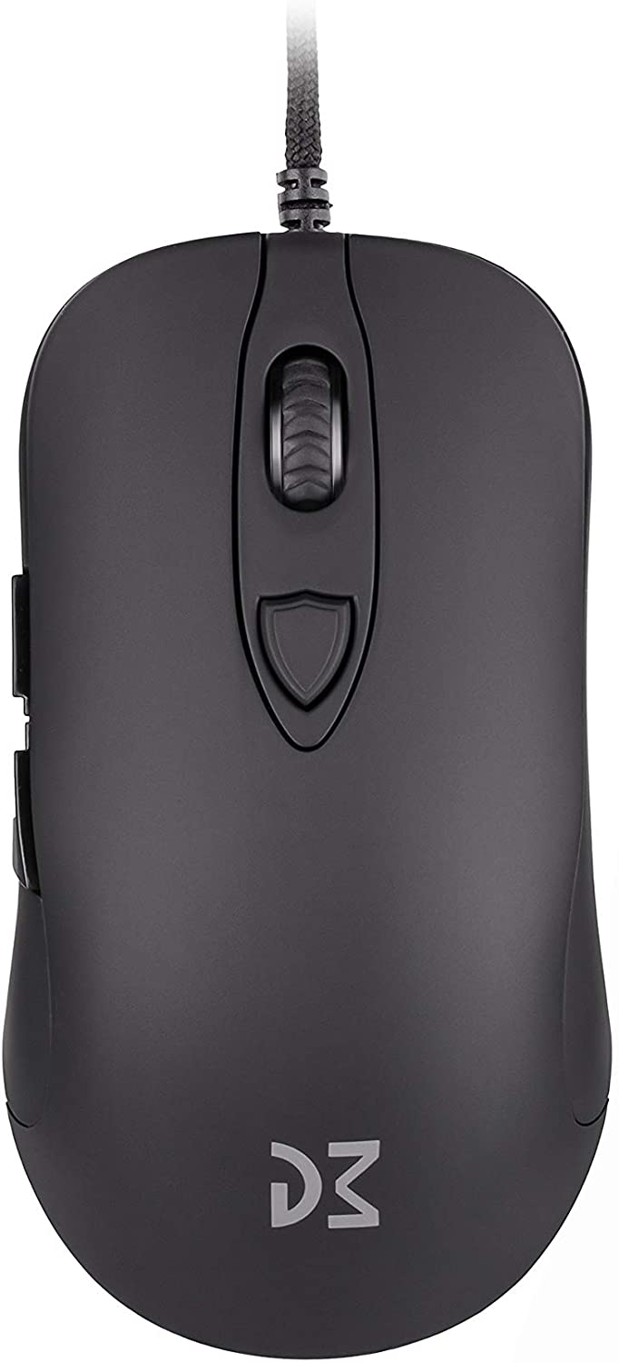 

Мышь проводная Dream Machines DM1 FPS, 16000dpi, оптическая светодиодная, USB, черный (DM1FPS_BlackMatte), DM1 FPS