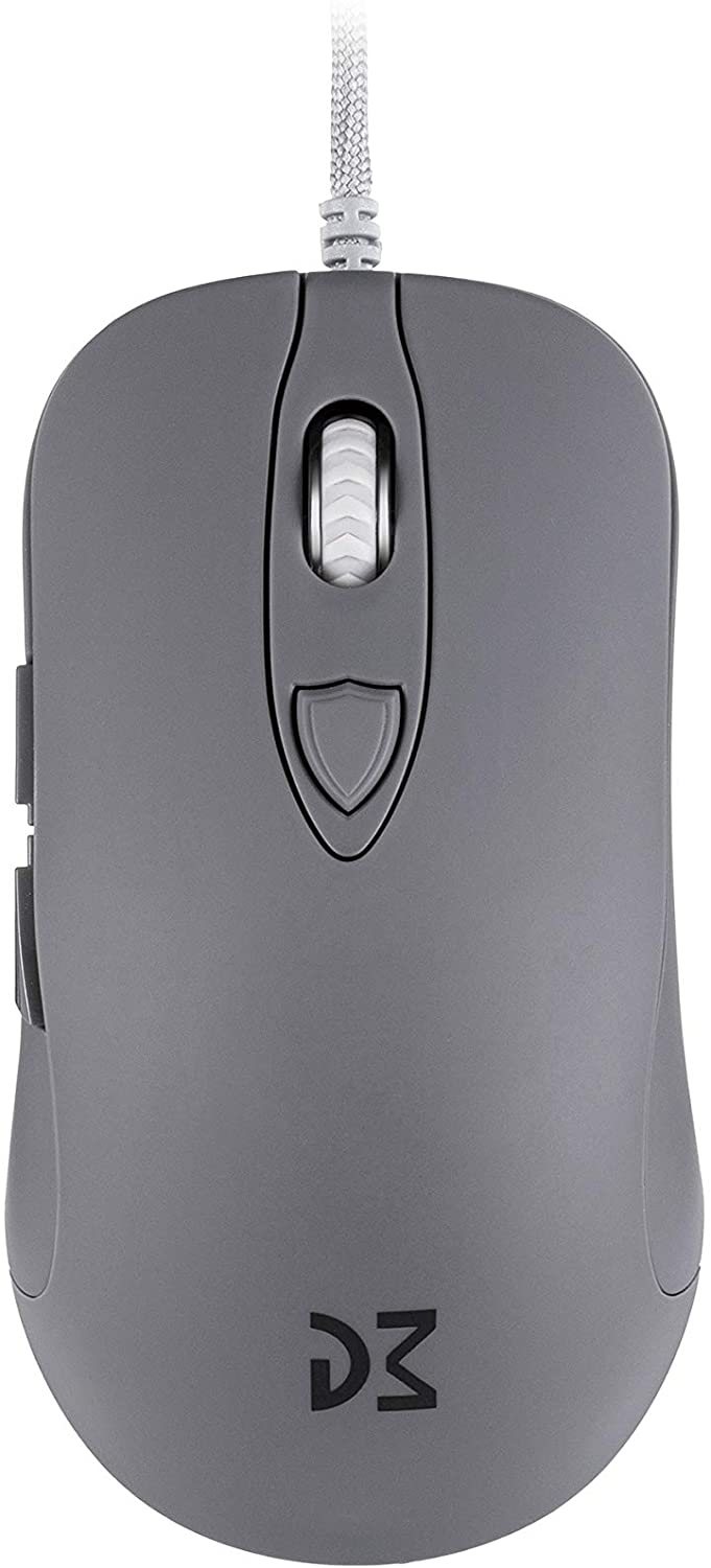 

Мышь проводная Dream Machines DM1 FPS, 16000dpi, оптическая светодиодная, USB, серый (DM1FPS_Grey), DM1 FPS