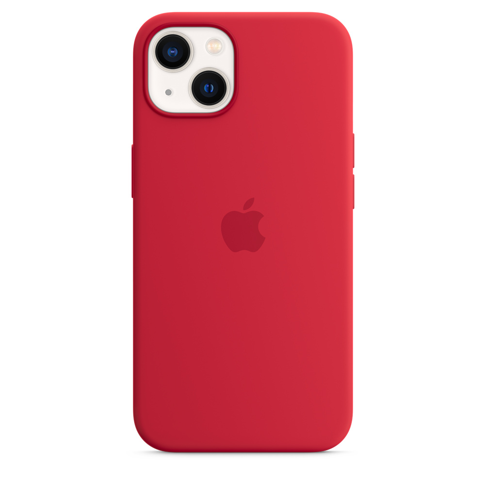 

Чехол-накладка Apple MagSafe Silicone Case для смартфона Apple iPhone 13, силикон, красный (MM2C3ZE/A)