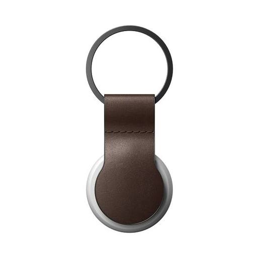 

Брелок для метки AirTag Nomad Leather Loop, с кольцом для ключей, коричневый (NM01013785), Leather Loop