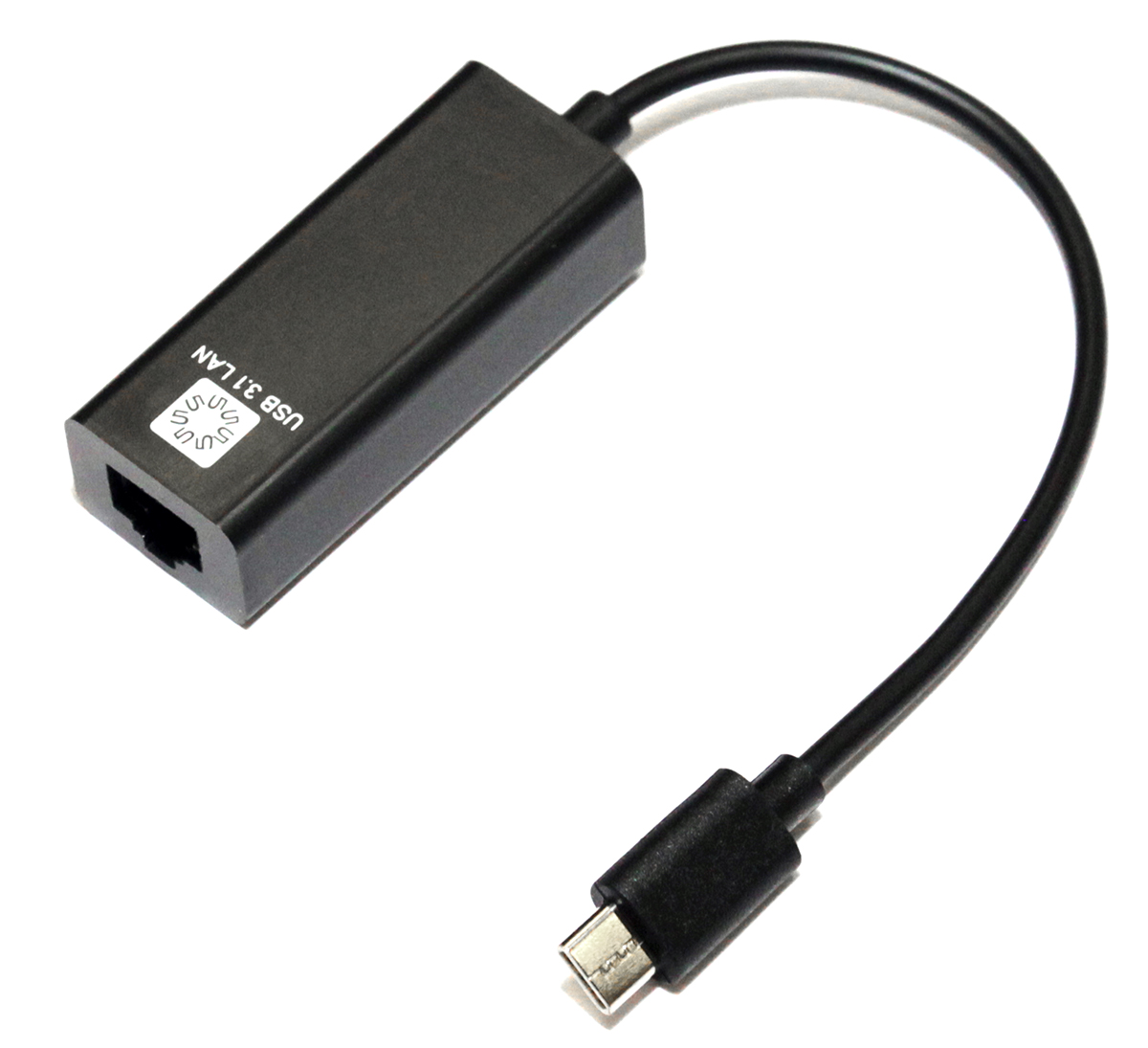 Сетевая карта 5bites UA3C-45-08BK, 1xRJ-45, 10/100, USB 3.1 Type-C, Retail (UA3C-45-08BK)