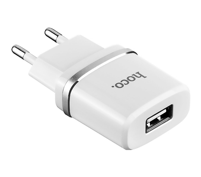

Сетевое зарядное устройство Hoco C11, 1USB, 1A, белый, C11