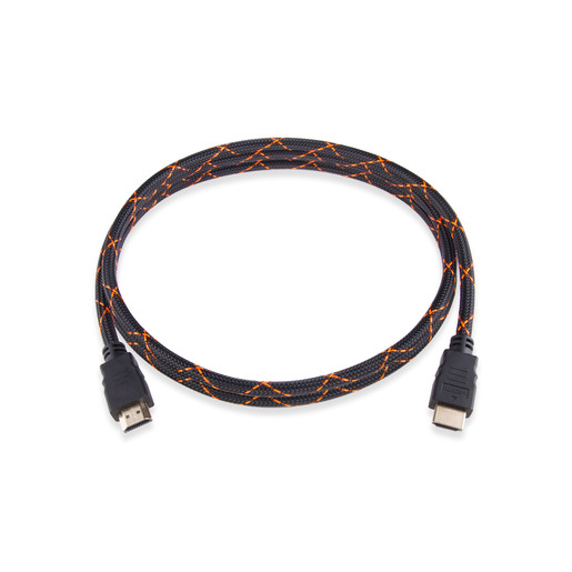 

Кабель HDMI(19M)-HDMI(19M) v2.0b 4K, экранированный, 2 м, черный Rombica ZX20B (CB-ZX20B), ZX20B