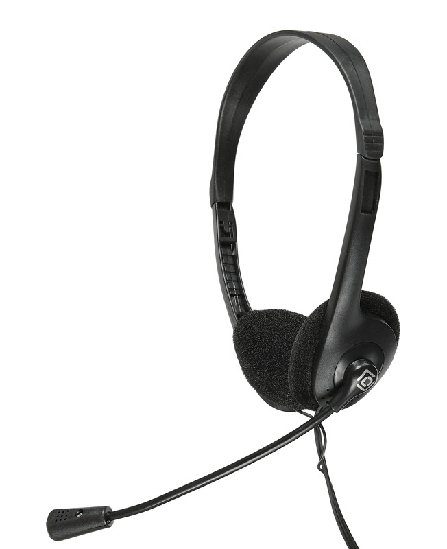 

Проводная гарнитура Oklick HS-M143V, 2xJack 3.5mm, черный, HS-M143V