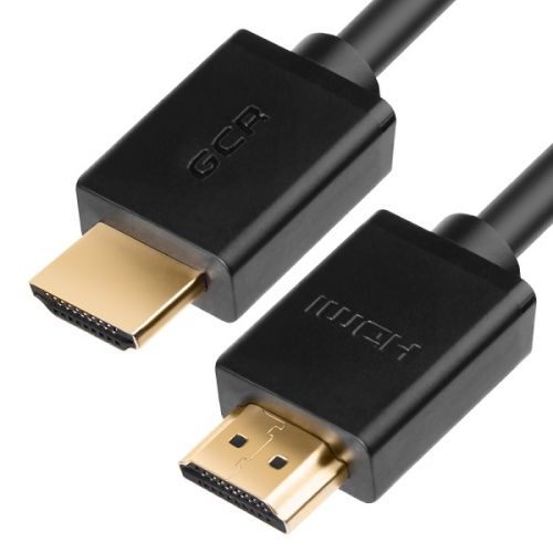 

Кабель HDMI(19M)-HDMI(19M) v2.0 4K, экранированный, 30 см, черный GCR (GCR-HM441-0.3m)