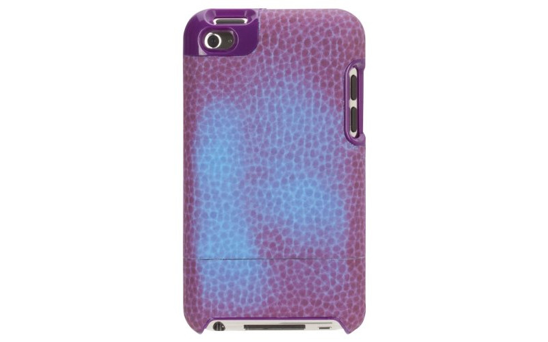 Чехол Griffin ColorTouch для планшета Apple iPod Touch 4, искусственная кожа, синий пурпурный (GB02927)