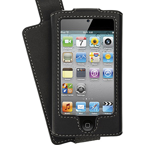 Чехол Griffin Elan Convertible для планшета Apple iPod Touch 4, искусственная кожа, черный (GB01934)