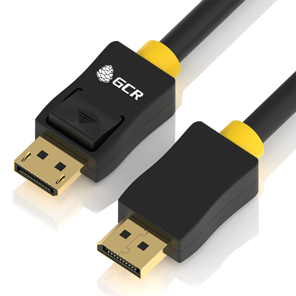 

Кабель DisplayPort(20M)-DisplayPort(20M) v1.2 4K, экранированный, 2 м, черный GCR GCR-DP2DP (GCR-DP2DP-2.0m), GCR-DP2DP