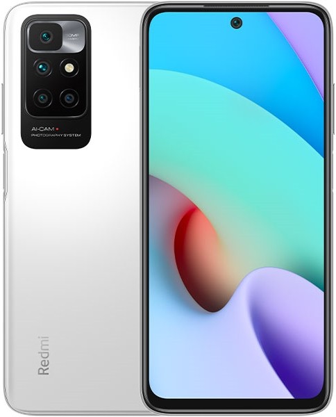 

Смартфон Xiaomi Redmi 10, 6.5" 1080x2400 IPS, MediaTek Helio G88, 4Gb RAM, 128Gb, 3G/4G, NFC, Wi-Fi, BT, 4xCam, 2-Sim, 5000mAh, USB Type-C, Android 11, белый (35230), Redmi 10