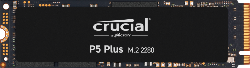 Твердотельный накопитель (SSD) Crucial 1Tb P5 Plus, 2280, M.2, NVMe (CT1000P5PSSD8) - фото 1