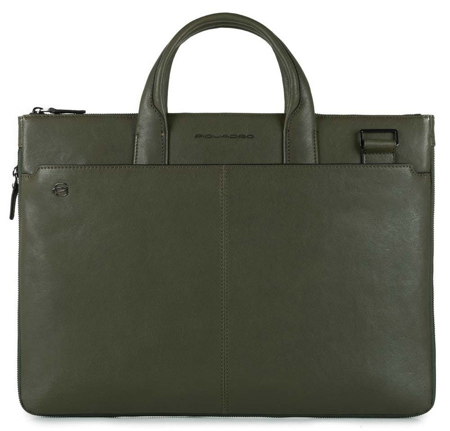 

15.6" Сумка Piquadro Black Square, зеленый (CA4021B3/VE), Black Square