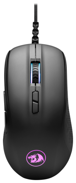 

Мышь проводная Redragon STORMRAGE, 10000dpi, оптическая лазерная, USB, черный (78259), STORMRAGE