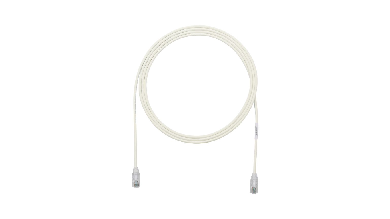

Патч-корд UTP кат.6, 5м, RJ45-RJ45, белый, LSZH, PANDUIT (UTPSPL5MY)