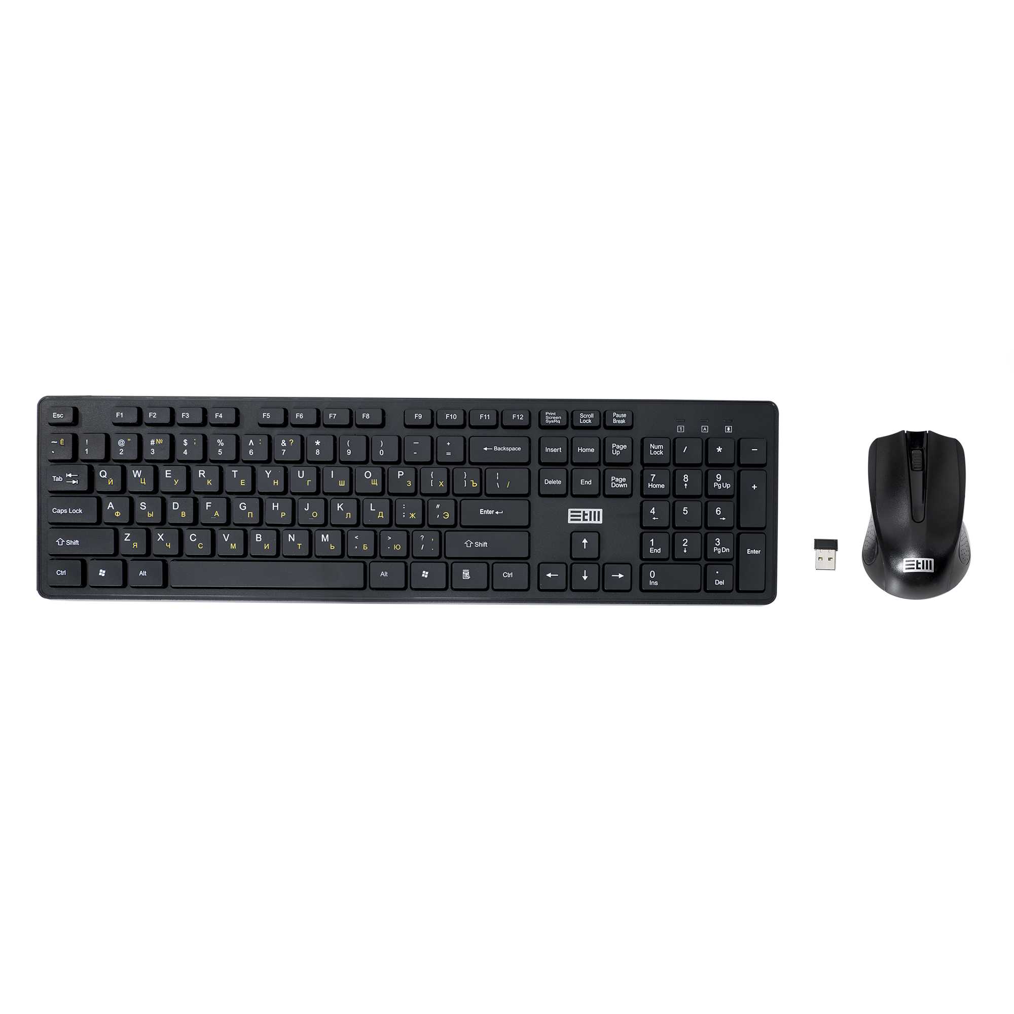 Клавиатура + мышь STM 305SW, беспроводной, USB, черный