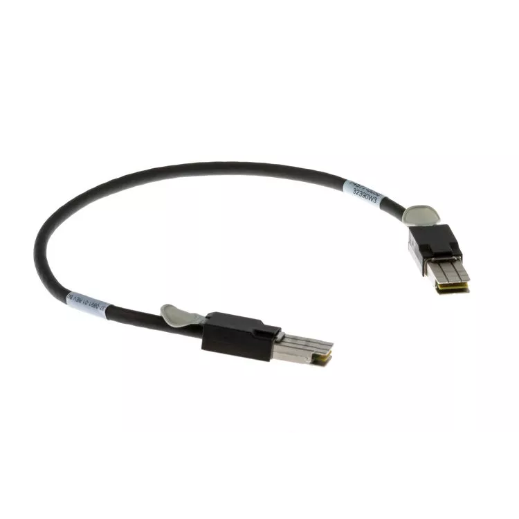 

Кабель Cisco Bladeswitch , 3M для Cisco Catalyst 2960-S, 2960-X, 2960-XR, черный (CAB-STK-E-3M=), Bladeswitch