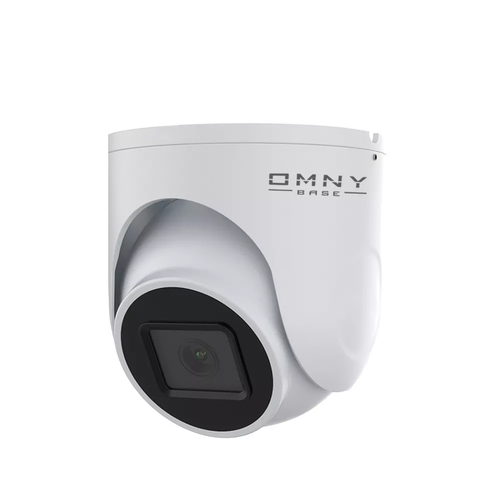 IP-камера OMNY Base miniDome2E-WDU 2.8мм, уличная, купольная, 2Мпикс, CMOS, до 1920x1080, до 30кадров/с, ИК подсветка 25м, POE, -40 °C/+60 °C, белый (OMNY miniDome2E-WDU 28)