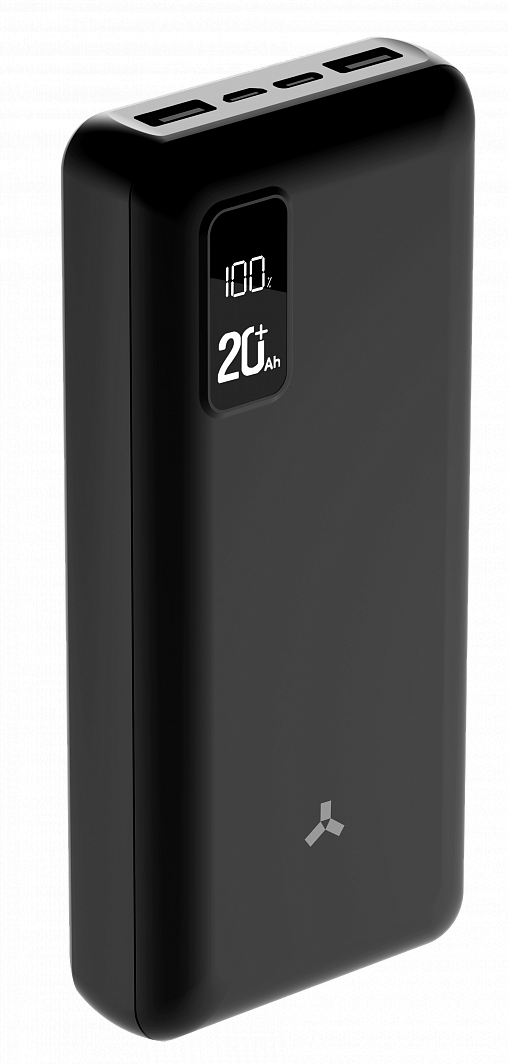 

Портативный аккумулятор (Powerbank) Accesstyle Winter 20PD, 20000 мА·ч, 2xUSB, 2.1А, черный, Winter 20PD