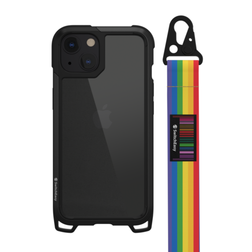 

Чехол-накладка SwitchEasy Odyssey для смартфона Apple iPhone 13, TPU, Металл, Поликарбонат, черный (GS-103-208-114-163)