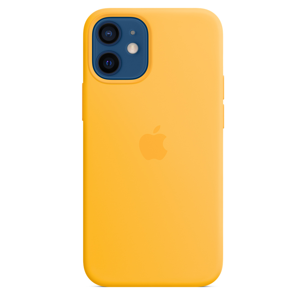 

Чехол-накладка Apple MagSafe Silicone Case для смартфона Apple iPhone 12 mini, силикон, ярко-желтый (MKTM3ZE/A)