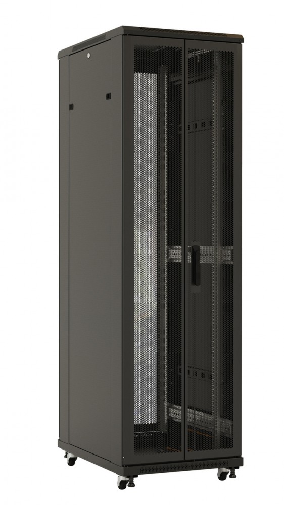 

Шкаф телекоммуникационный напольный 32U 800x800 мм, перфорация/металл, черный, разборный, Hyperline TTB (TTB-3288-DD-RAL9004)