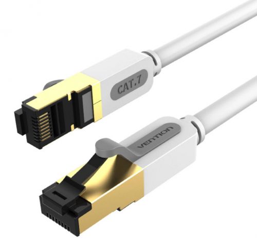 

Патч-корд SSTP кат.7, 5м, RJ45-RJ45, серый, экранированный, Vention (ICDHJ)