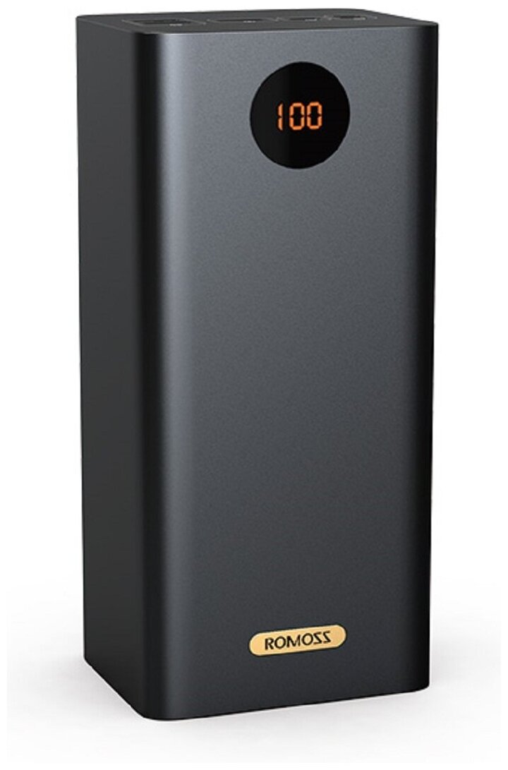 Портативный аккумулятор (Powerbank) Romoss PEA60, 60000 мА·ч, черный