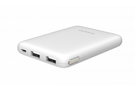 

Портативный аккумулятор (Powerbank) Romoss Pure 05, 5000mAh, 2xUSB, 2.1A, белый (PSP05-101-1134), Pure 05