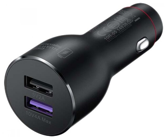 

автомобильная зарядка Huawei CP36 22.5W, 2USB, Quick Charge, 2.25A, черный, CP36