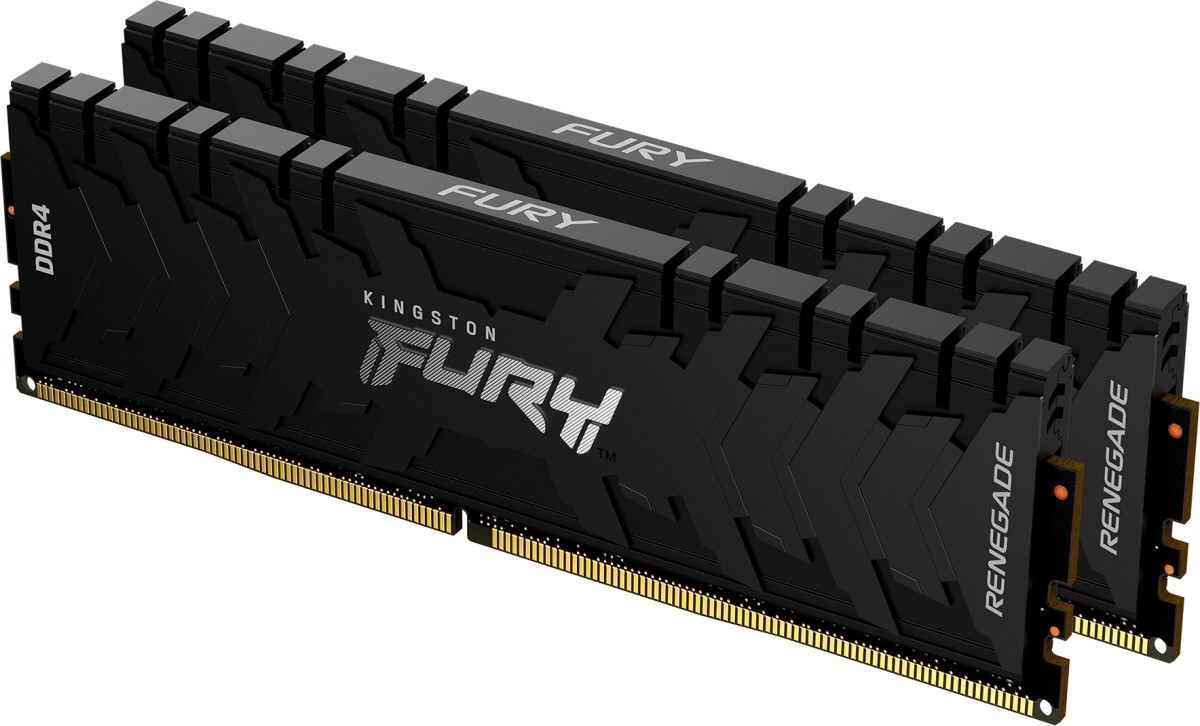 

Комплект памяти DDR4 DIMM 32Gb (2x16Gb), 4600MHz, CL19, 1.5 В, Kingston, FURY Renegade (KF446C19RB1K2/32), KF446C19RB1K2/32