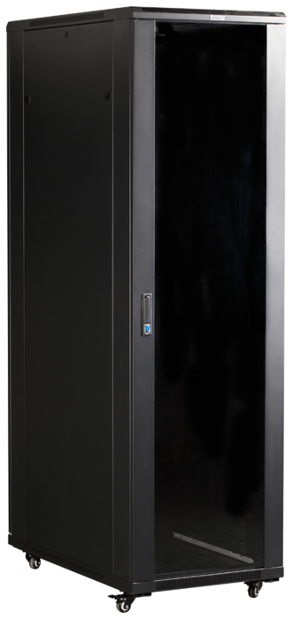 

Шкаф телекоммуникационный напольный 42U 600x1000 мм, стекло/металл, черный, разборный, Lanmaster Business (TWT-CBB-42U-6X10-G1)