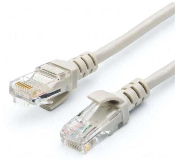 Патч-корд UTP кат.5e, 10м, RJ45-RJ45, серый, GEPLINK (GL3720/1301859)