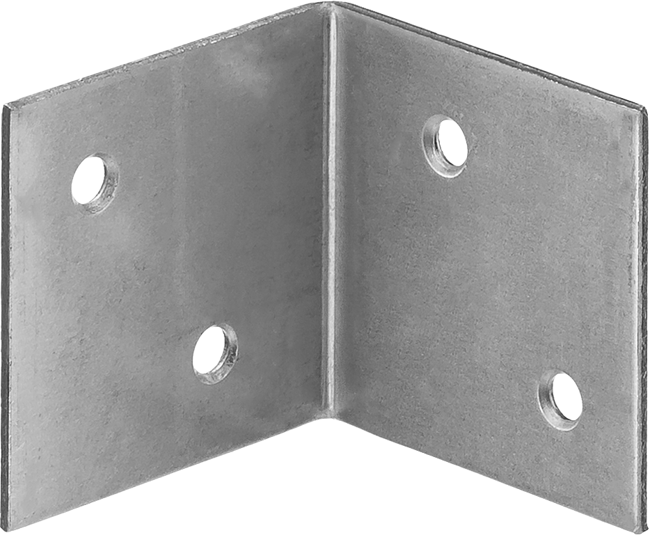 Уголок мебельный ЗУБР, 4 см x 4 см x 4 см, 1.5 мм, 1 шт
