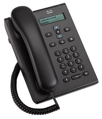 

VoIP-телефон Cisco 3905, 1 линия, монохромный дисплей, PoE, черный (CP-3905=), 3905