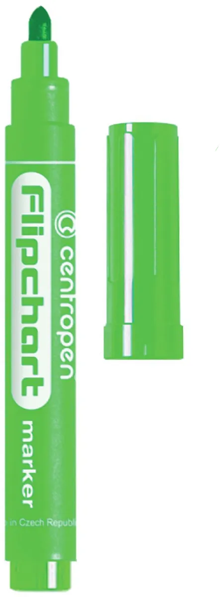 Маркер для флипчарта Centropen Flipchart, зеленый (8550/1З)