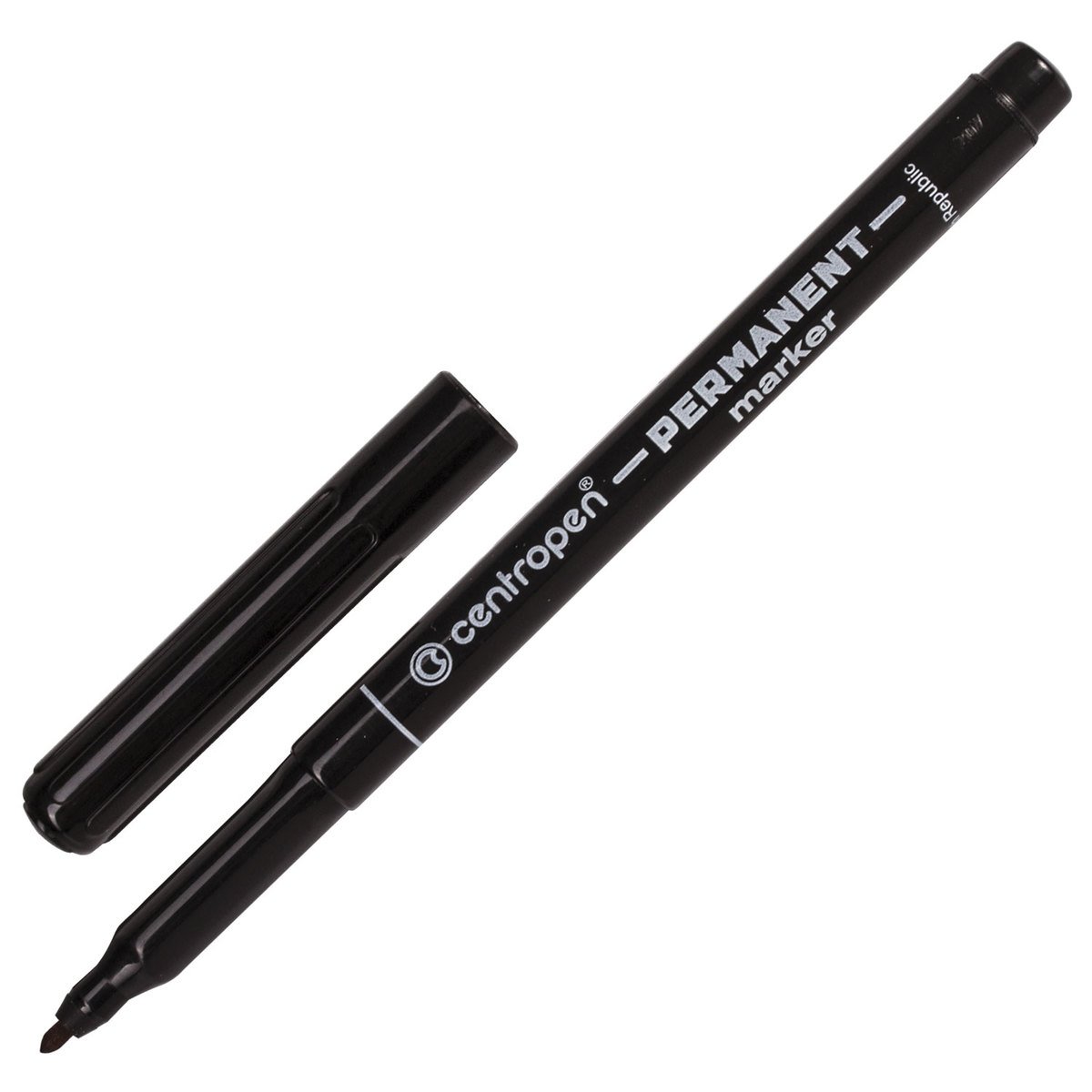 

Маркер перманентый Centropen , черный (2536 / 1Ч)