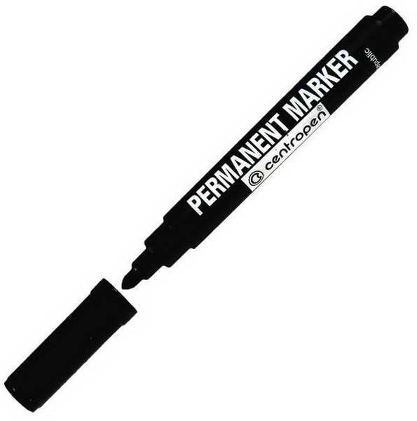 

Маркер перманентый Centropen, черный (8566 / 1 Ч)