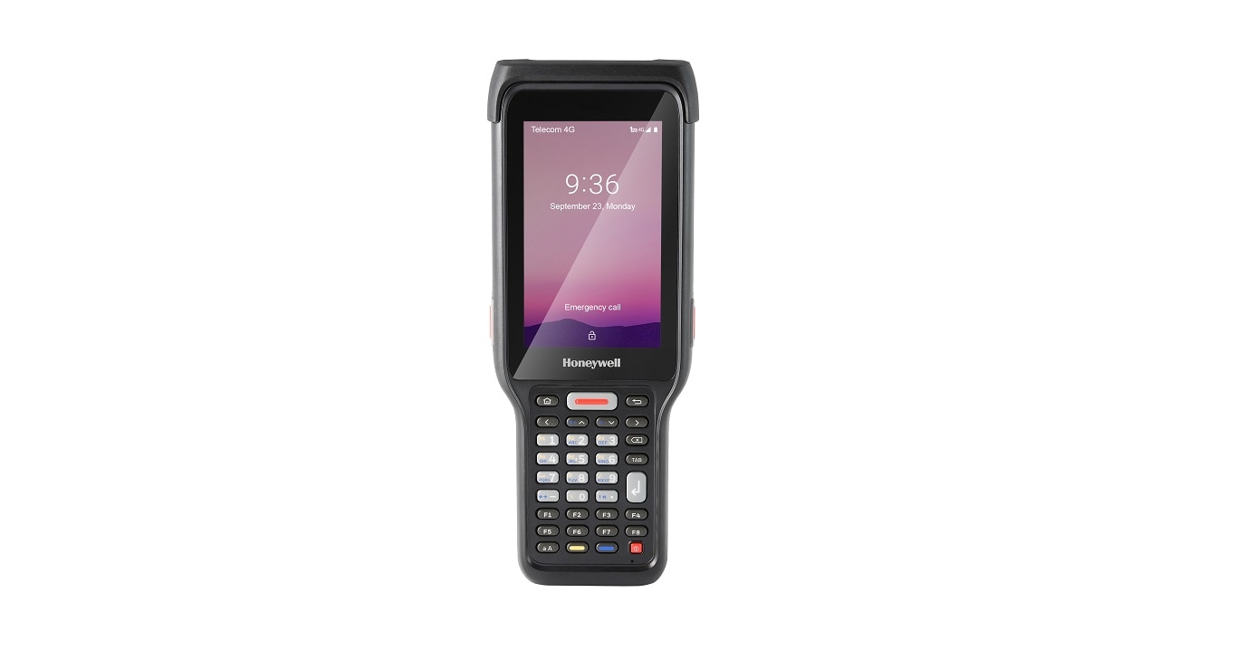 

Терминал сбора данных (ТСД) Honeywell ScanPal EDA61K Image, 1D/2D, 8x1800MHz, 2Gb, 16Gb, Android 9, 4", 480x800, Cam, USB, Wi-Fi 802.11 a/b/g/n/ac, BT, GPS, 7000mAh/25 часов (EDA61K-0NC924PGRK), Черный, EDA61K