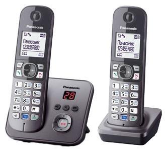 Радиотелефон Panasonic KX-TG6822, DECT, АОН