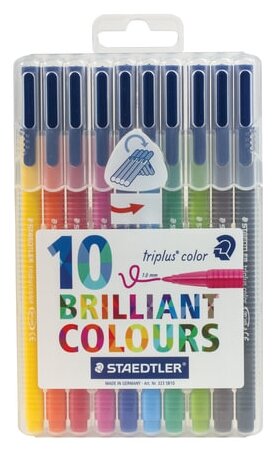 

Фломастеры Staedtler Triplus, 10 шт. (323 SB10), Triplus