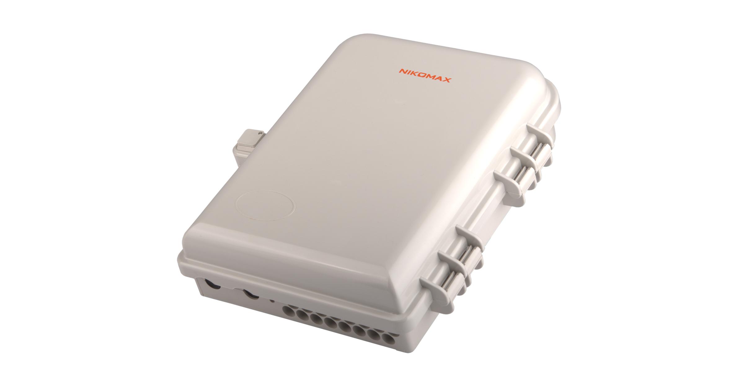 

Кросс-муфта NIKOMAX оптическая распределительная, портов: 16, IP65, пластик, белый (NMF-SC-3FA-16-2MS), оптическая распределительная