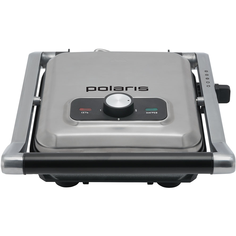 

Электрогриль POLARIS PGP 1202 2000Вт, серебристый/черный (1360455), PGP 1202