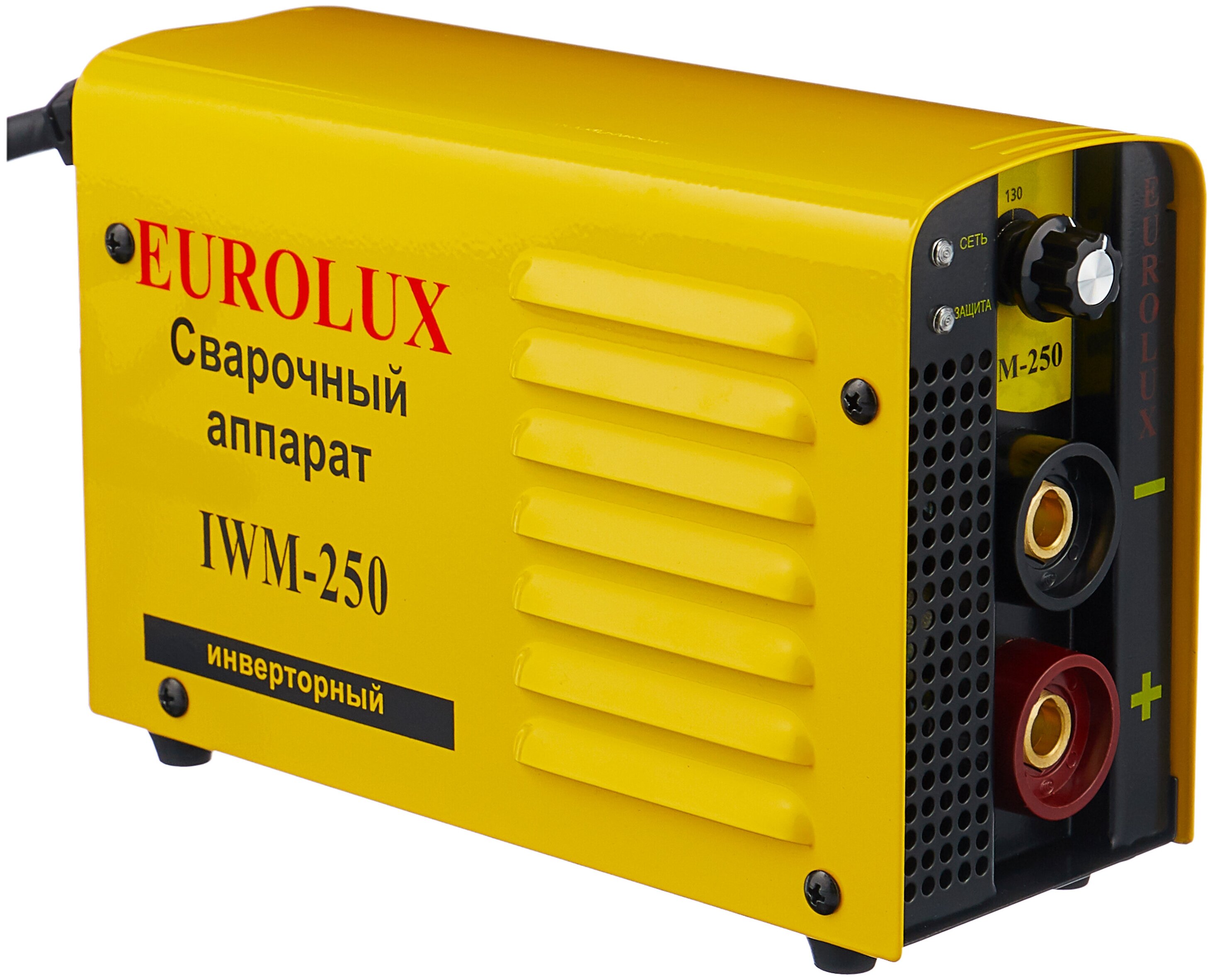 

Сварочный аппарат EUROLUX IWM250 , MMA, Аппарат точечной сварки, MMA (10A-250A), 160В-260В, кейс (65/29), IWM250