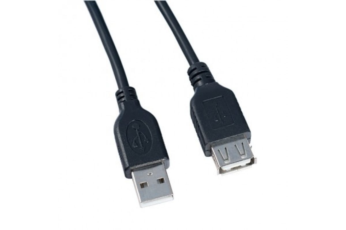 

Кабель-удлинитель USB(Am)-USB(Af), 1 м, черный, PERFEO (30003920)